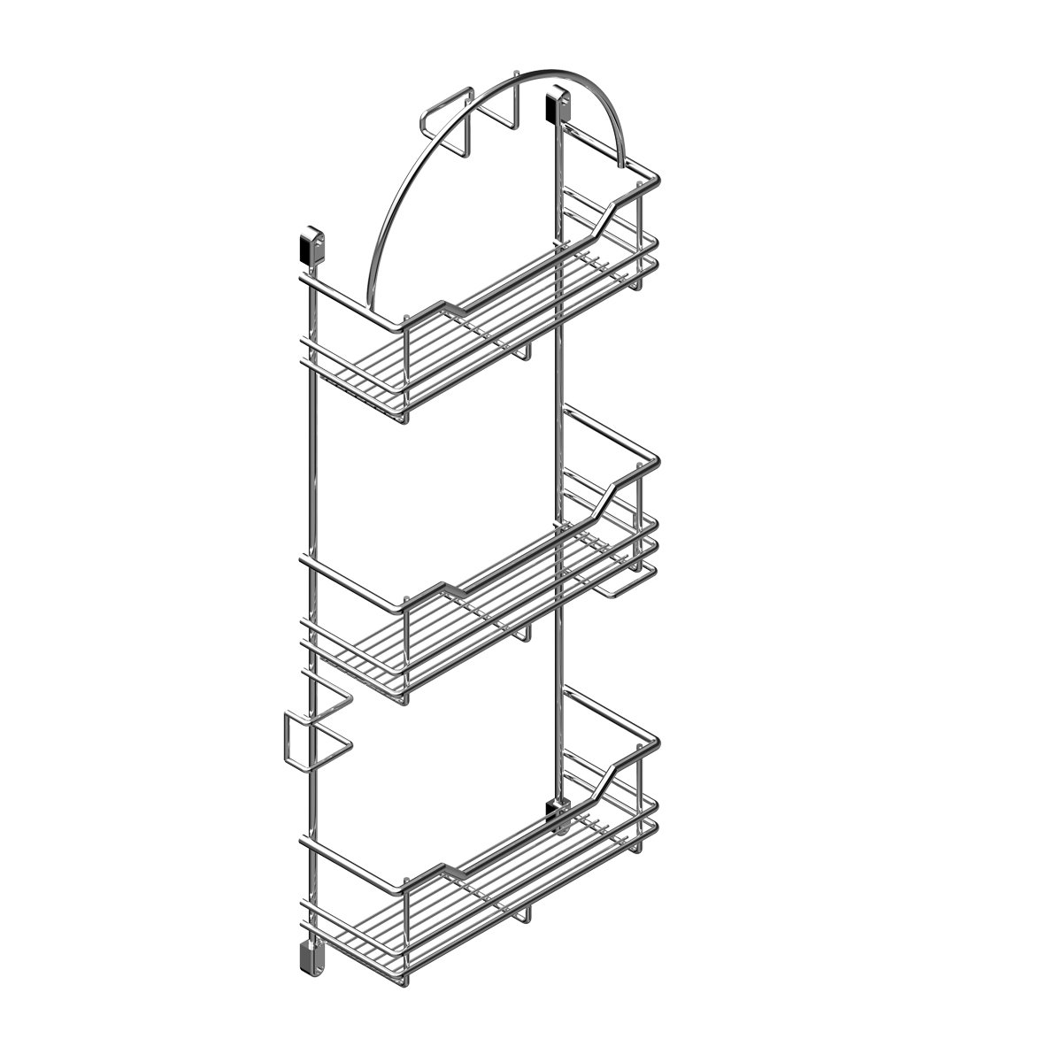 Vacuum cleaner accessory rack CLASSIC Gamma fittings